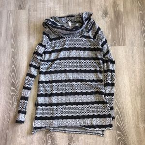 Vanity cowl neck top size MEDIUM